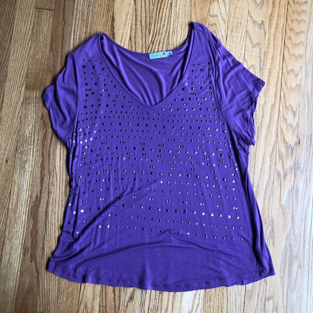 Studded tee